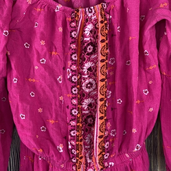 Darling Hot Pink Romper - Picture 3 of 12